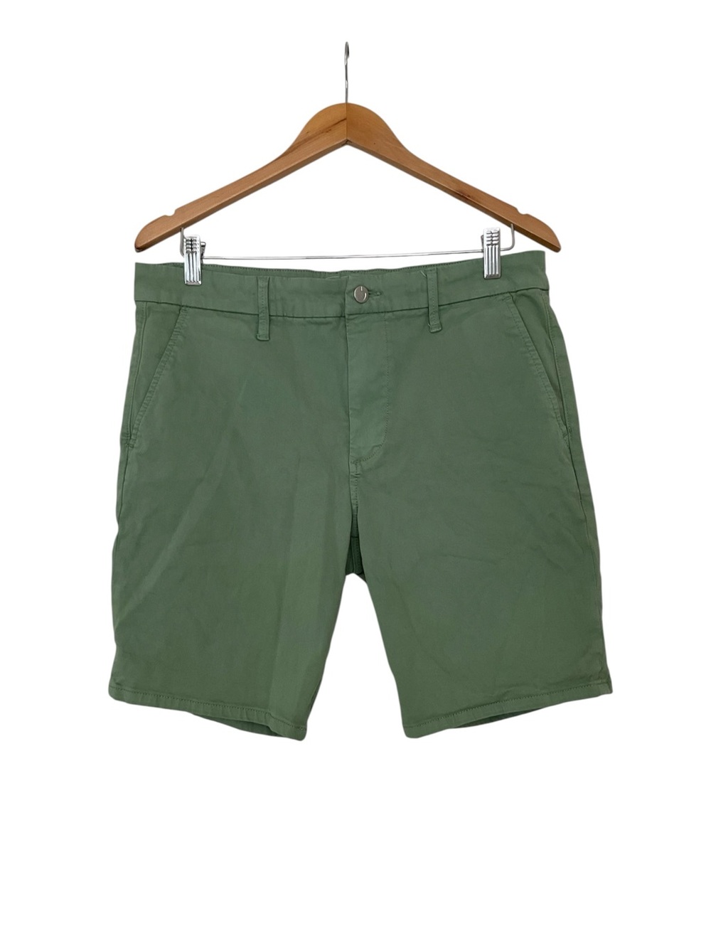 Joe's Jeans Kinetic Chino Shorts Mens Green  Stretch Casual Summer 9" Ins 31
